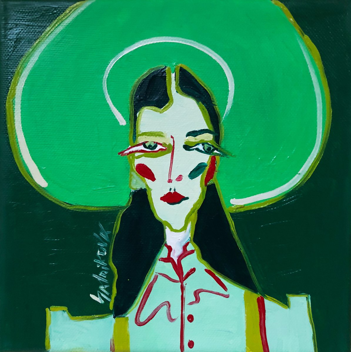 Green by Valeriya Salnikova