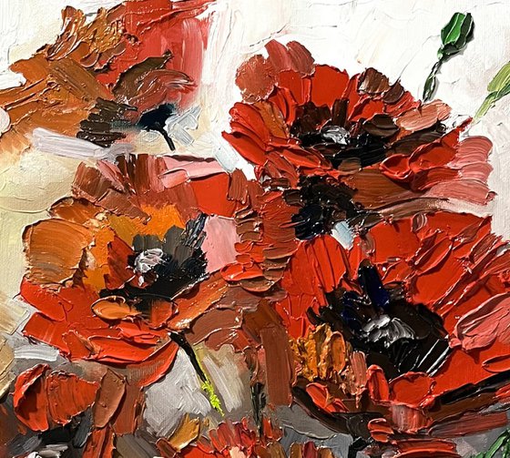 Fiery Poppies