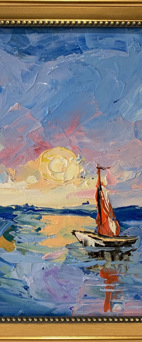 Sail Boat. by Vita Schagen