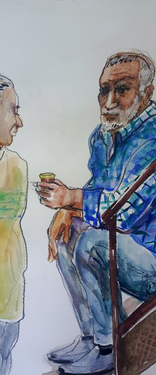 Turkish men 1 by Oxana Raduga