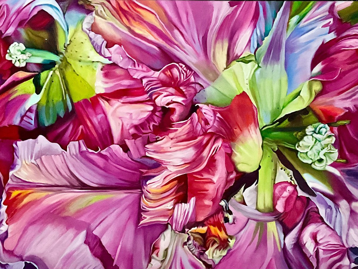 Tulips. Improvisation. by Natalia Lugovskaya