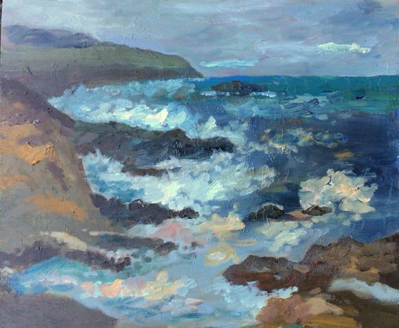 Cornish coastline
