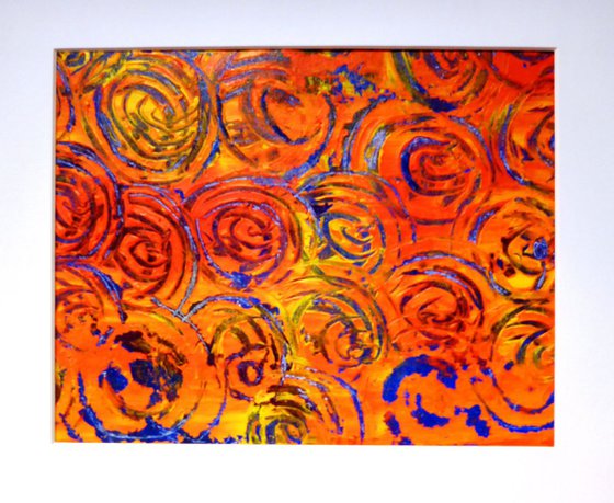 Orange Abstract II