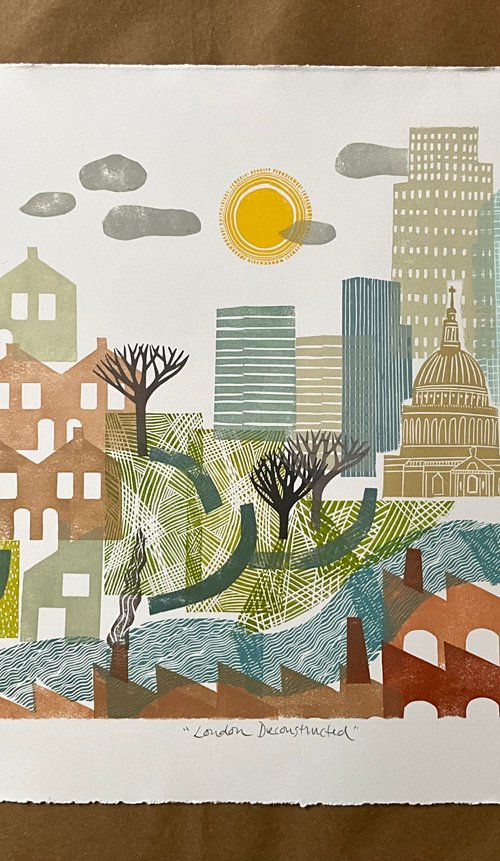 London Deconstructed (St Paul’s ) by Alison  Headley