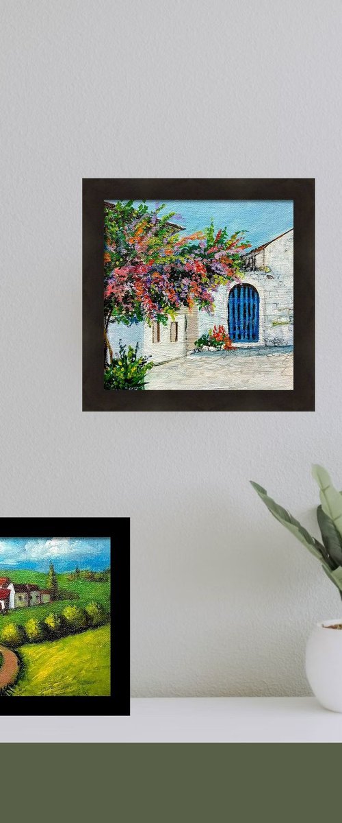 Santorini and European Summer Cottages by Asha Shenoy
