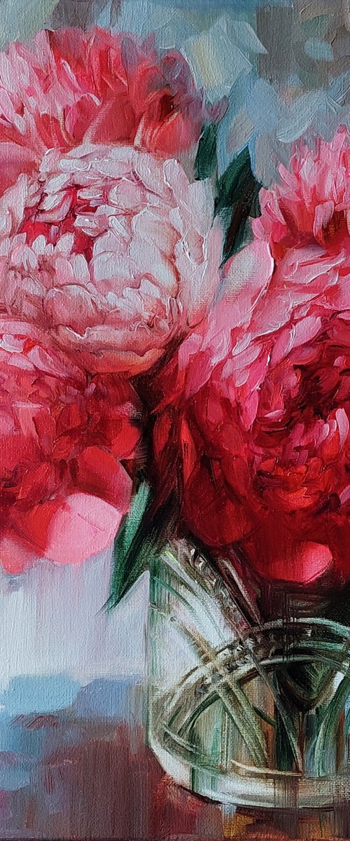 Peony by Nataly Derevyanko