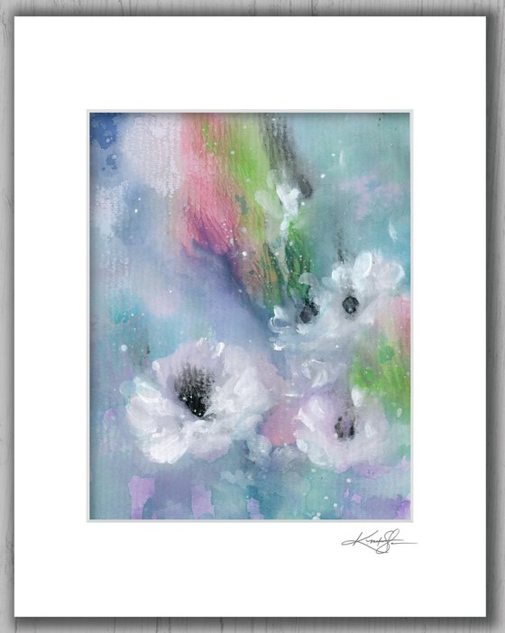 Blooming Bliss 28 - Floral Painting by Kathy Morton Stanion