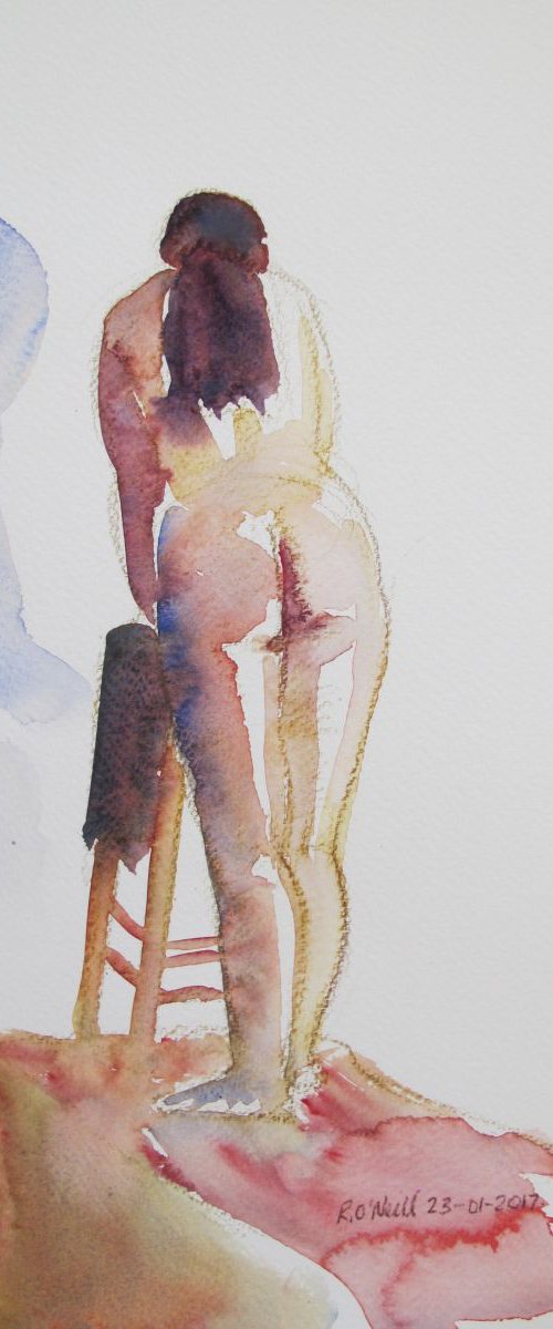 standing female nude by Rory O’Neill