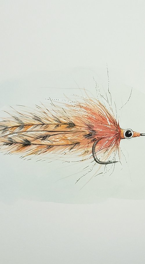 Fishing - Fly Fishing - "Baby Sea Ducer" by Katrina Case