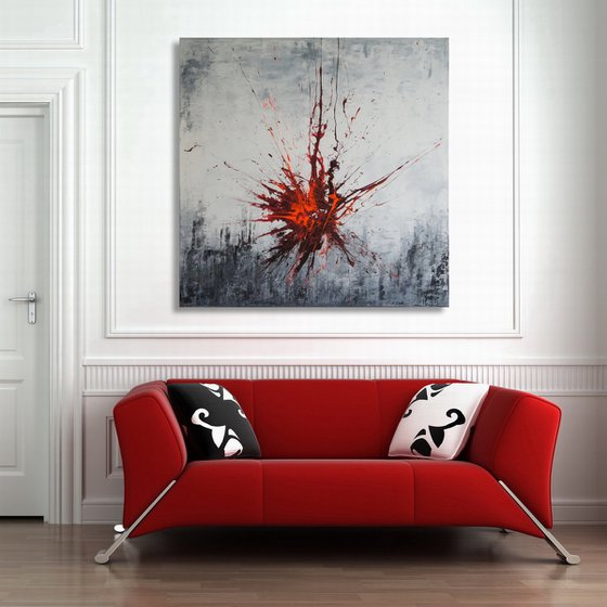 Sudden Impact II (Spirits Of Skies 100150) (100 x 100 cm) XXL (40 x 40 inches)