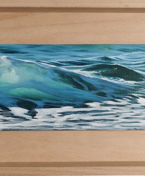 Emerald Waves by Alina Hubarenko