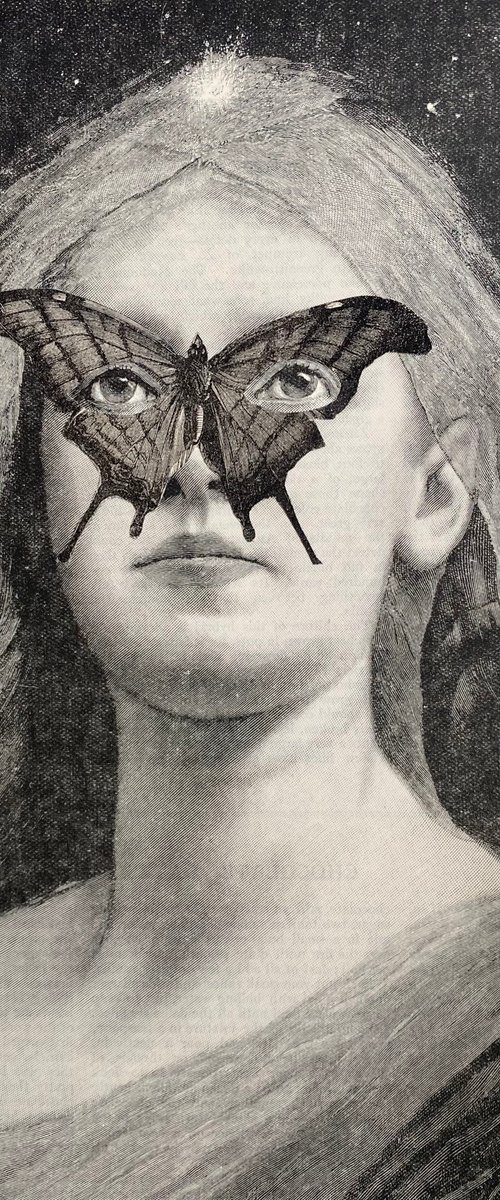 Butterfly Star Woman by Tudor Evans