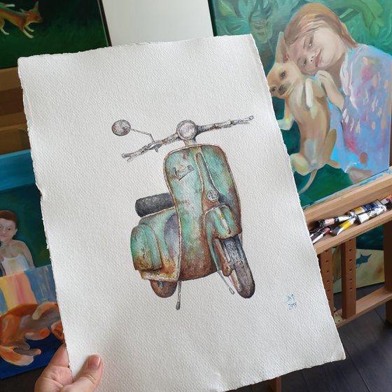 Nostalgie series - Vespa