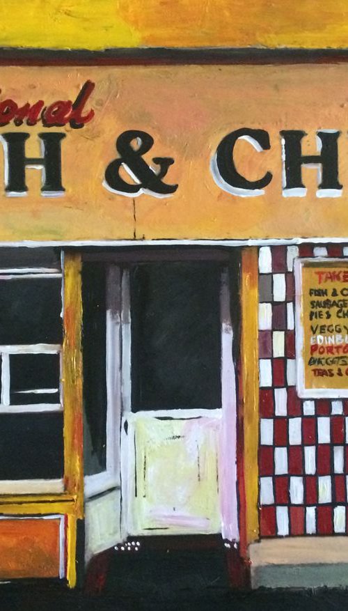 Fish Supper, Salt and Sauce by Andrew  Reid Wildman