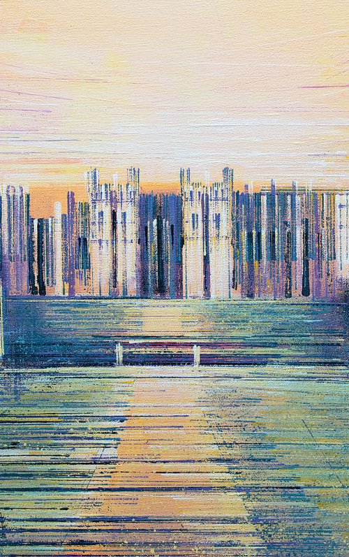 Windsor Castle. The Long Walk At Sunset by Marc Todd