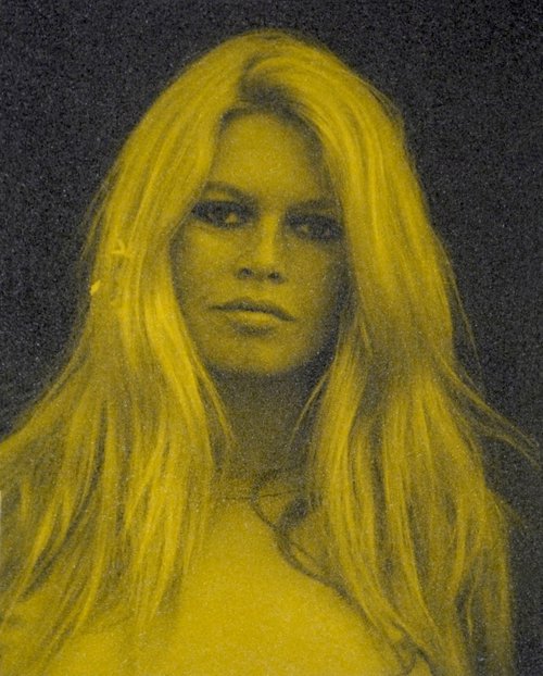 Brigitte Bardot-Yellow by David Studwell