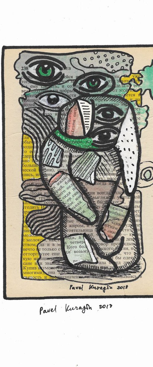 Abstract elephant #2 by Pavel Kuragin