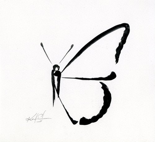 Brushstroke Butterfly 2019-2 by Kathy Morton Stanion