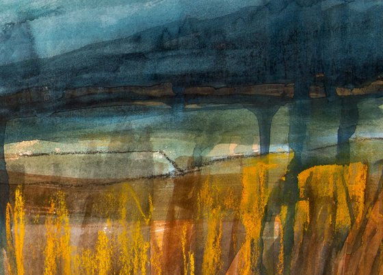 Autumn Moorland Horizon