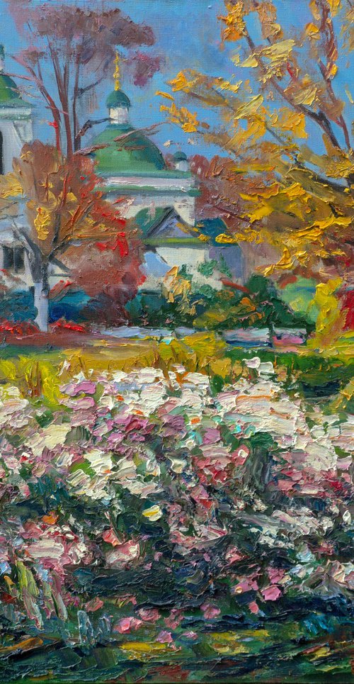 In the Kotsiubynsky Garden by Vyacheslav Onyshchenko