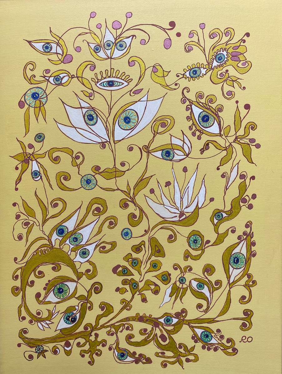  Amulet Of Kind Patroness By Olga Rokhmanyuk | Roartus, 18 X 24, Artwork For Sale On Artfinder