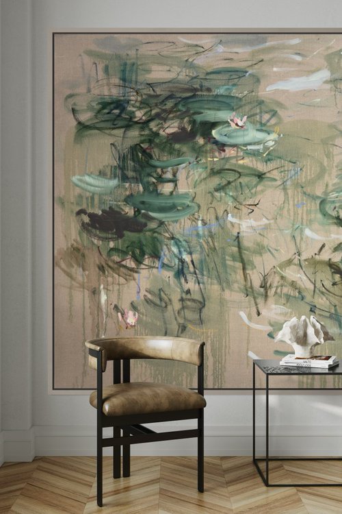 Morning reflections. by Lilia Orlova-Holmes