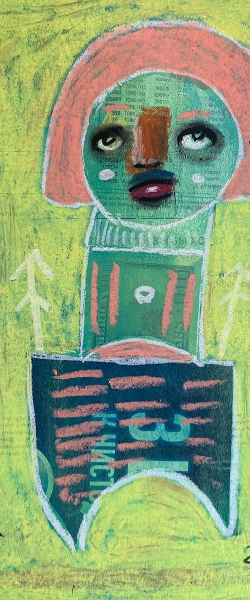 Carbon footprint #246 by Pavel Kuragin