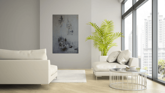 MEMORIES - Large Abstract Painting 80x120 cm