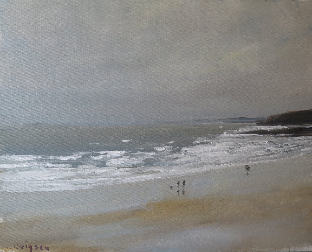 Scarborough, Dec 23 By Malcolm Ludvigsen, 33 X 27, Artwork For Sale On Artfinder