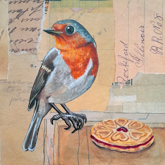 A biscuit for Robin