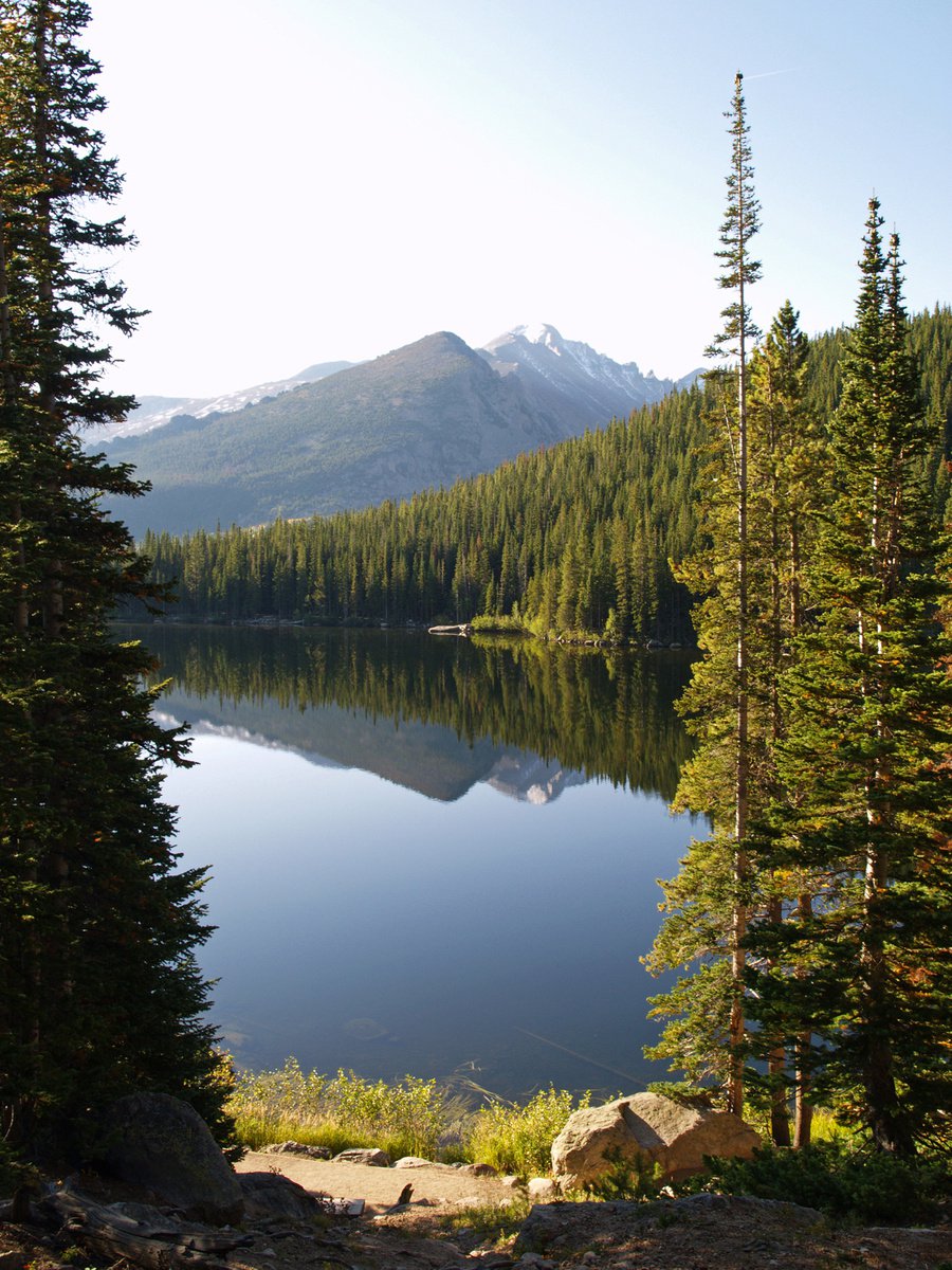 Reflections on Bear Lake by Alex Cassels