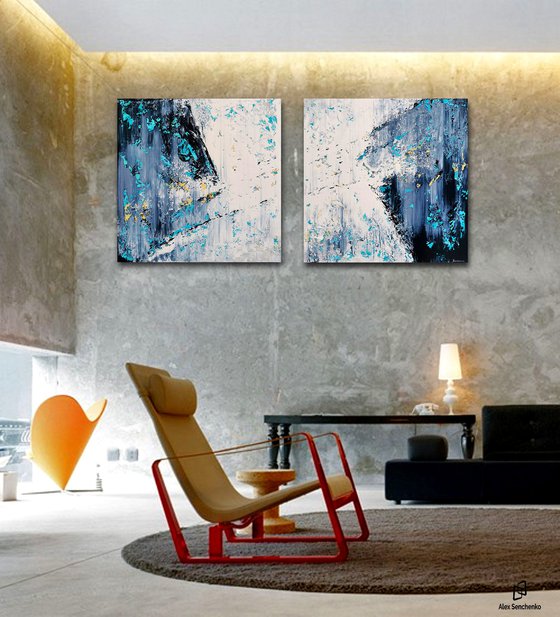 200x100cm. / abstract painting / Abstract 2240