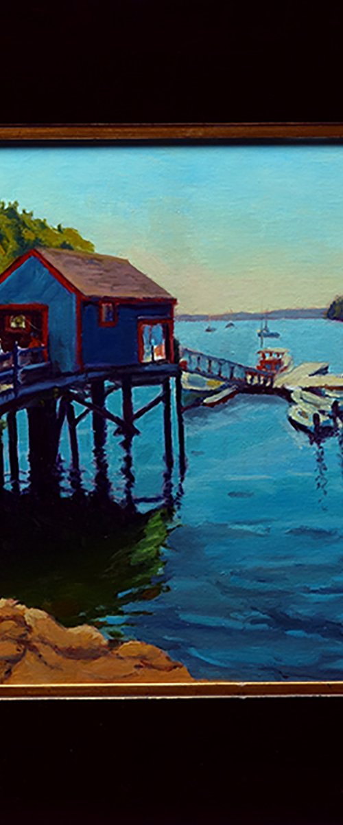 Rockport Maine Harbor by Daniel Fishback