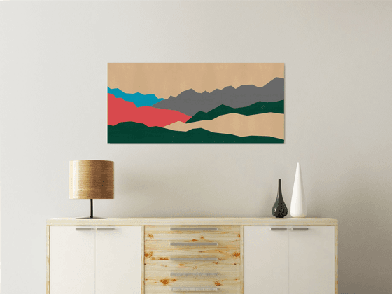 Abstract Mountains #11
