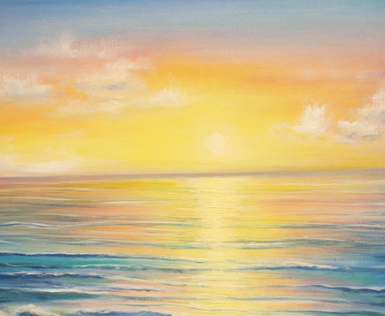 Turquoise wave