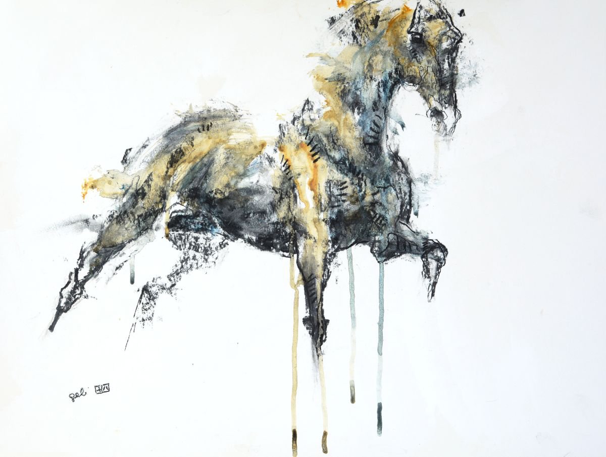 Equine Nude 91t by Benedicte Gele
