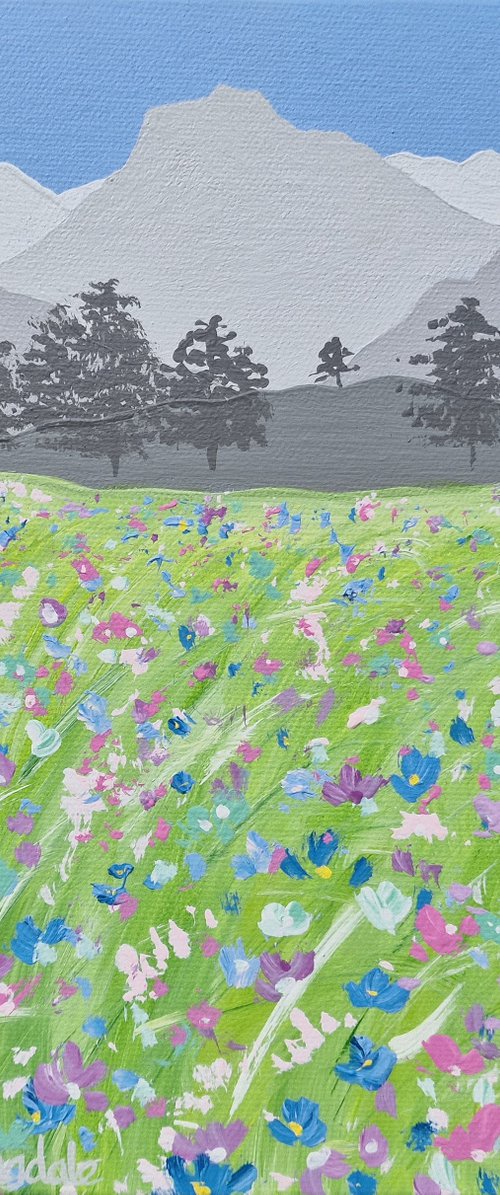 Spring Meadow, Langdale by Sam Martin