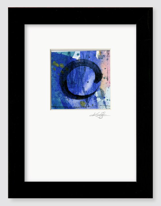 Enso Of Zen Collection 1 - 3 Abstract Zen Circle paintings by Kathy Morton Stanion