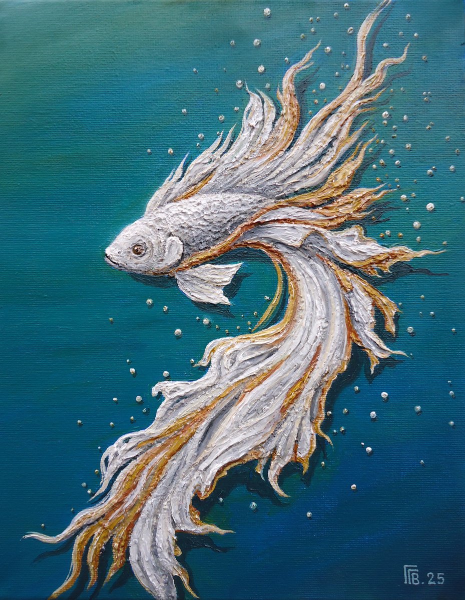 Photorealistic Animal Oil Painting By Grigor Velev, 9 X 12, Glamour, Original Artwork