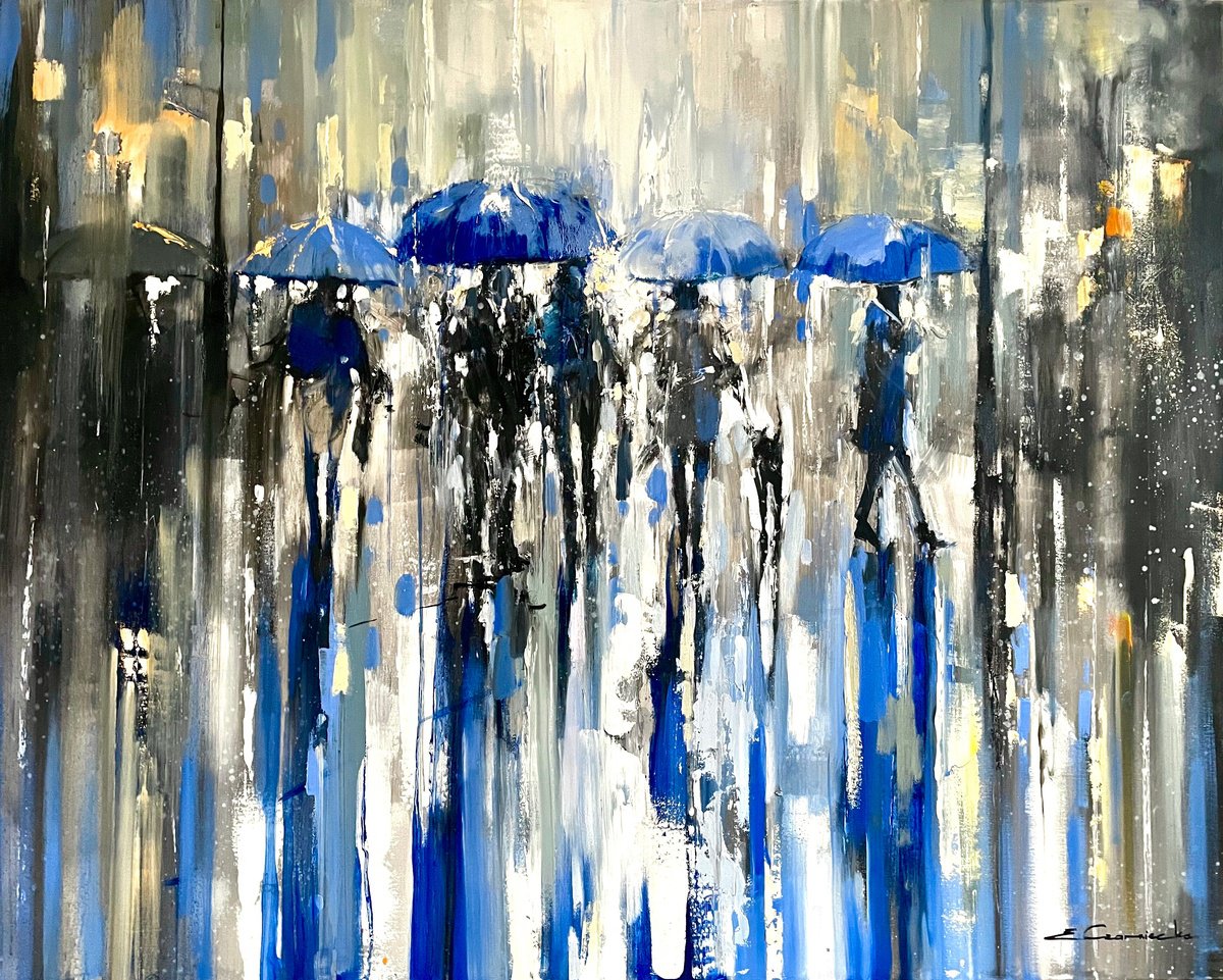 Under One Sky By Ewa Czarniecka, 40 X 32, Artwork For Sale On Artfinder