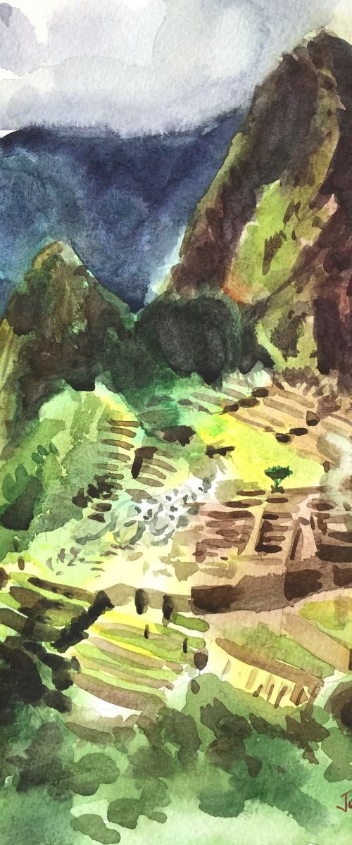 Machu Picchu - Peru by Joseph Peter D'silva