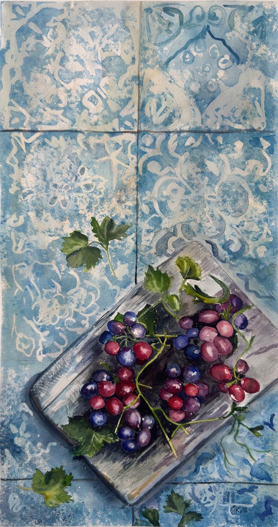 Harvest on Azulejo Time – Vineyard Table