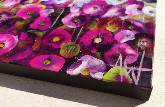Pink Petal Landscape