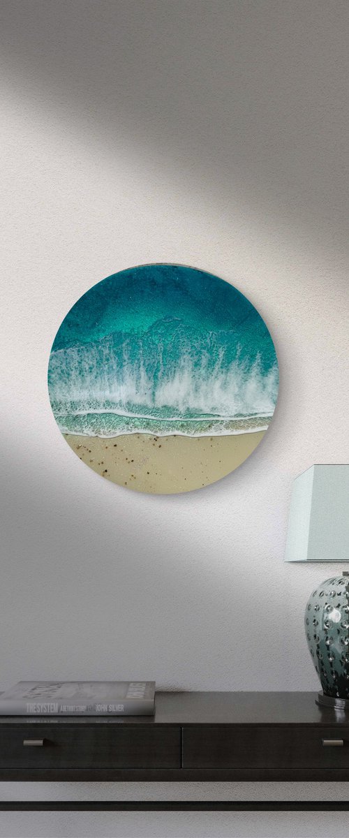 Round ocean #110 by Ana Hefco