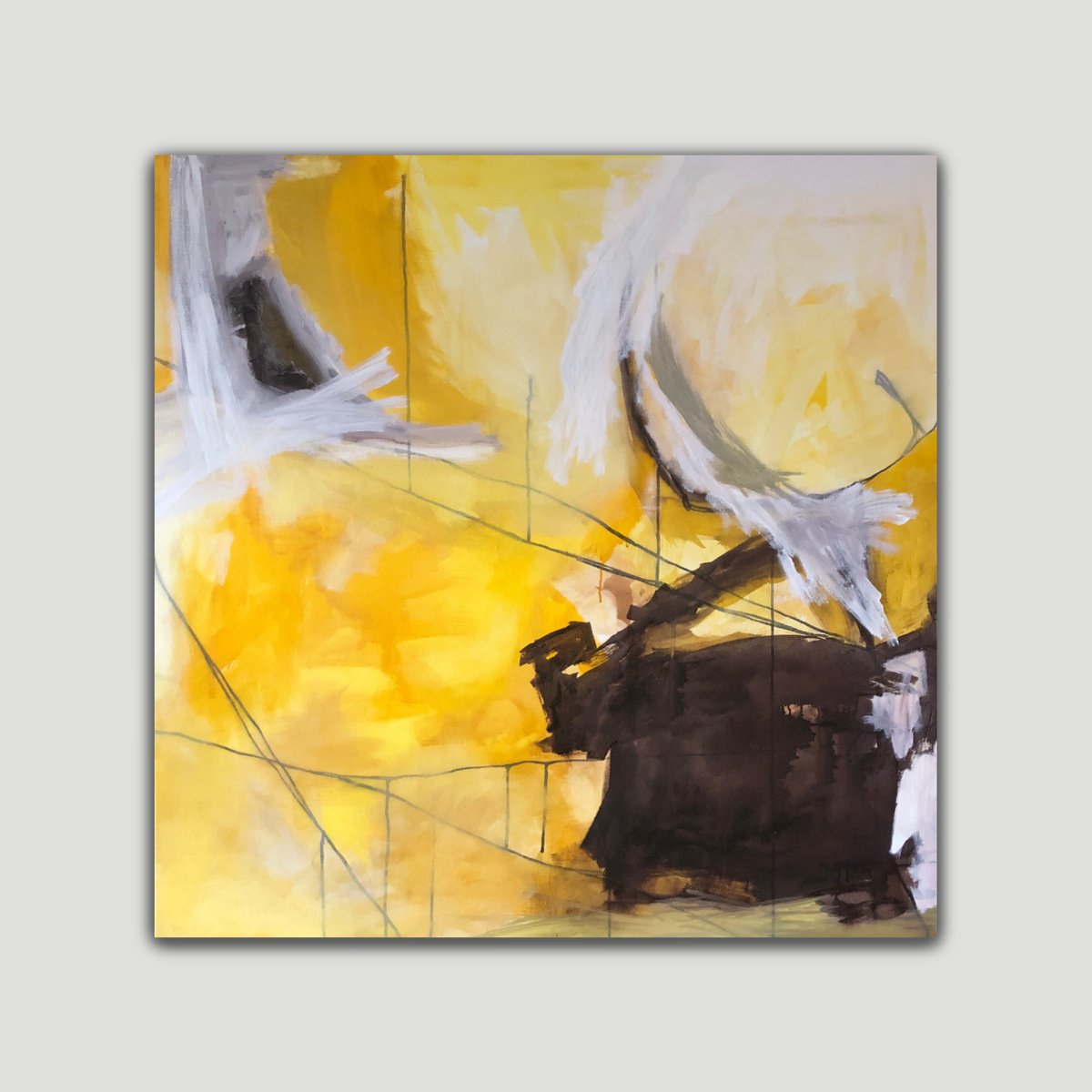  Stranger Days By Kylie Sams, 48 X 48, Artwork For Sale On Artfinder