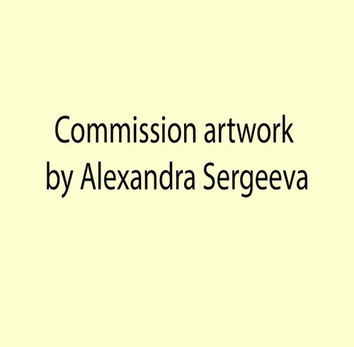 Portrait of a pet to order. Commission artwork by Alexandra Sergeeva. by Alexandra Sergeeva