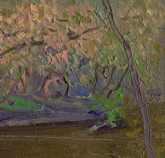 The Ponomarka River in April