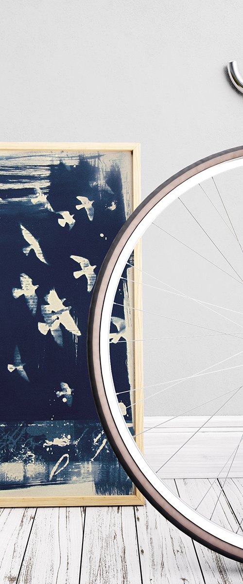 Cyanotype_04_A3_Birds by Manel Villalonga