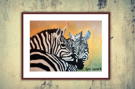 Zebras in Love