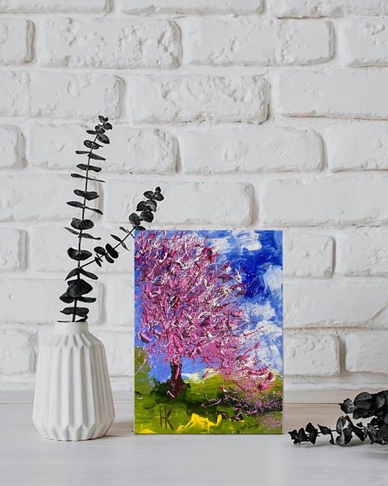 Cherry Blossom Painting